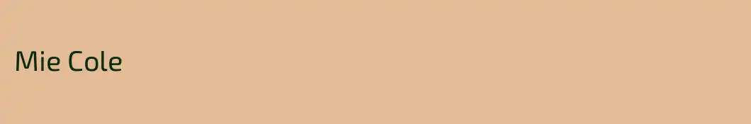 Mie Cole